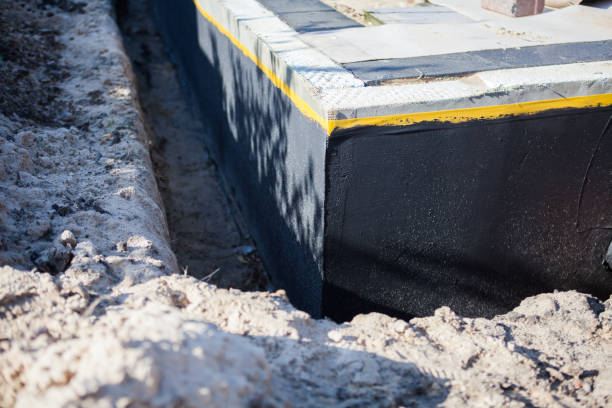 Professional Emergency Waterproofing technician working in Servia, IN